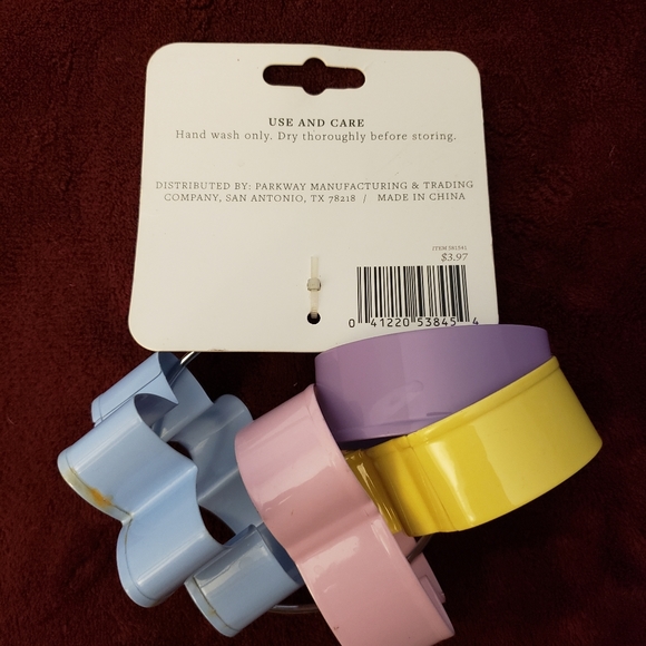 NEW Haven & Key Collection Pastel Easter Cookie Cutters - Picture 5 of 5